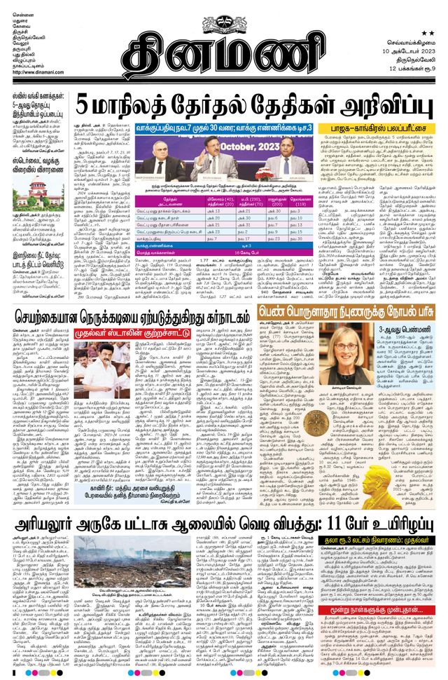 Dinamani Tirunelveli