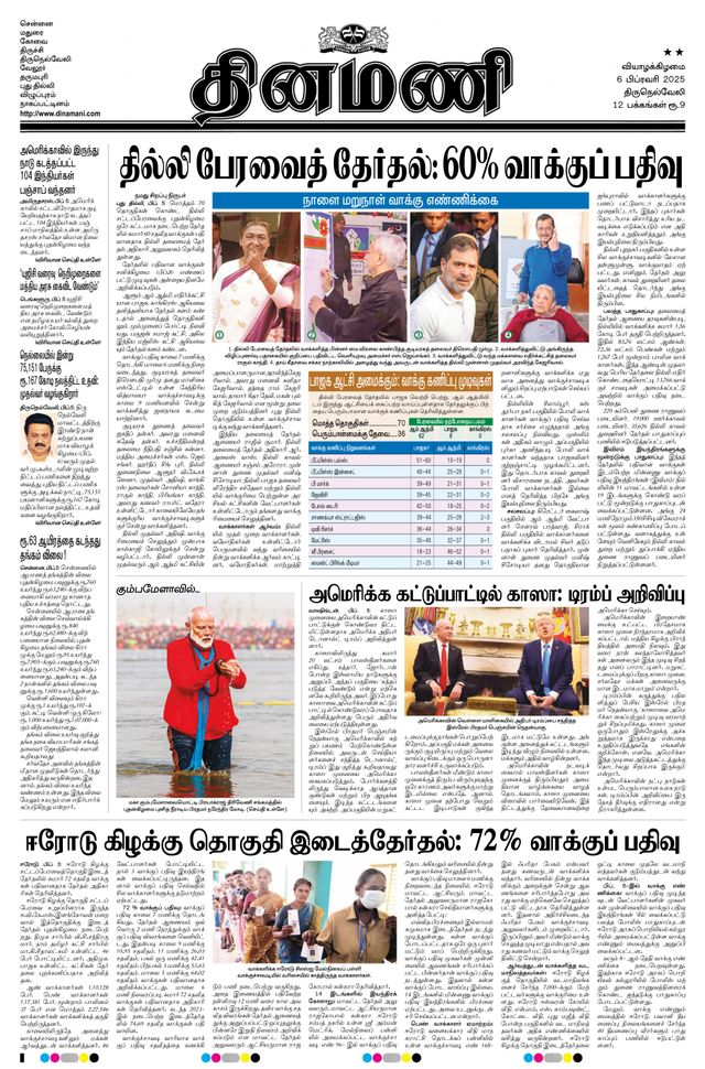 Dinamani Tenkasi