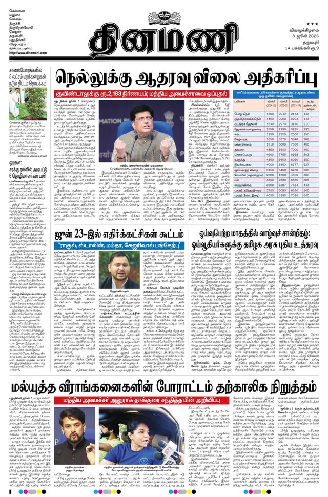 Dinamani Salem