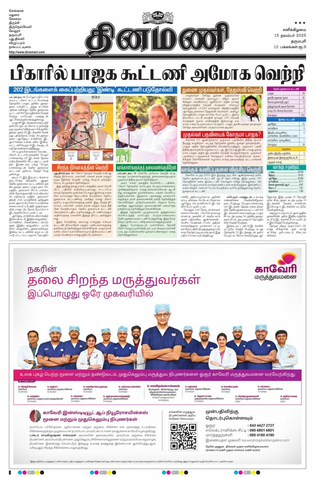 Dinamani Salem