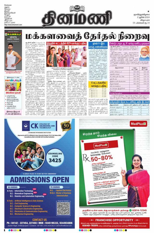 Dinamani Villupuram