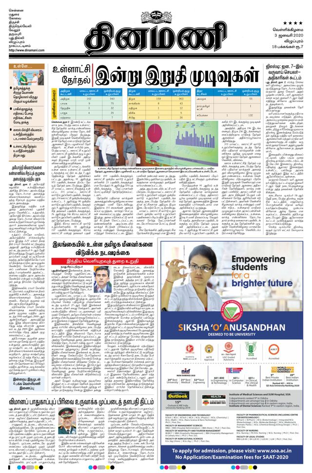 Dinamani Puducherry