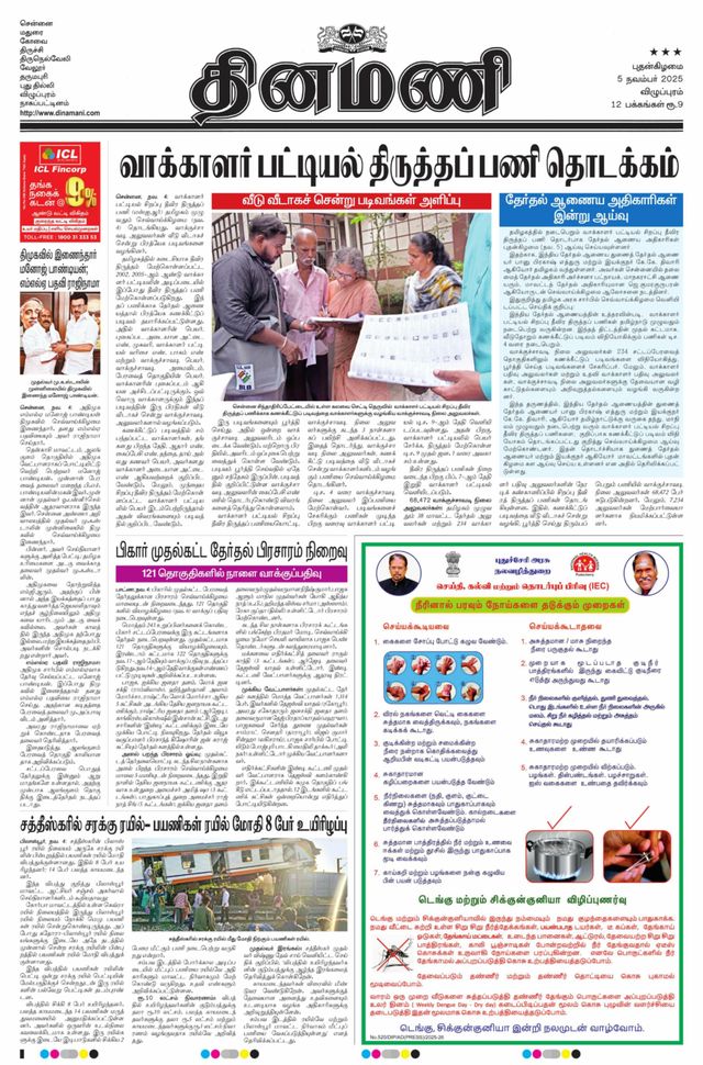 Dinamani Tiruvannamalai