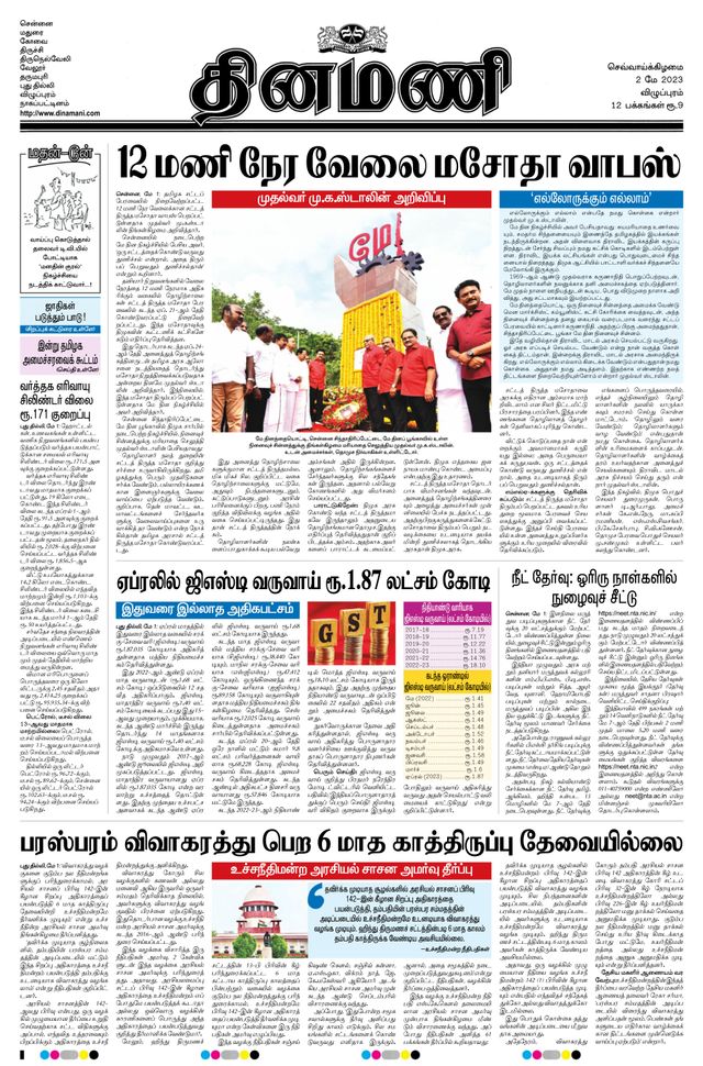Dinamani Cuddalore