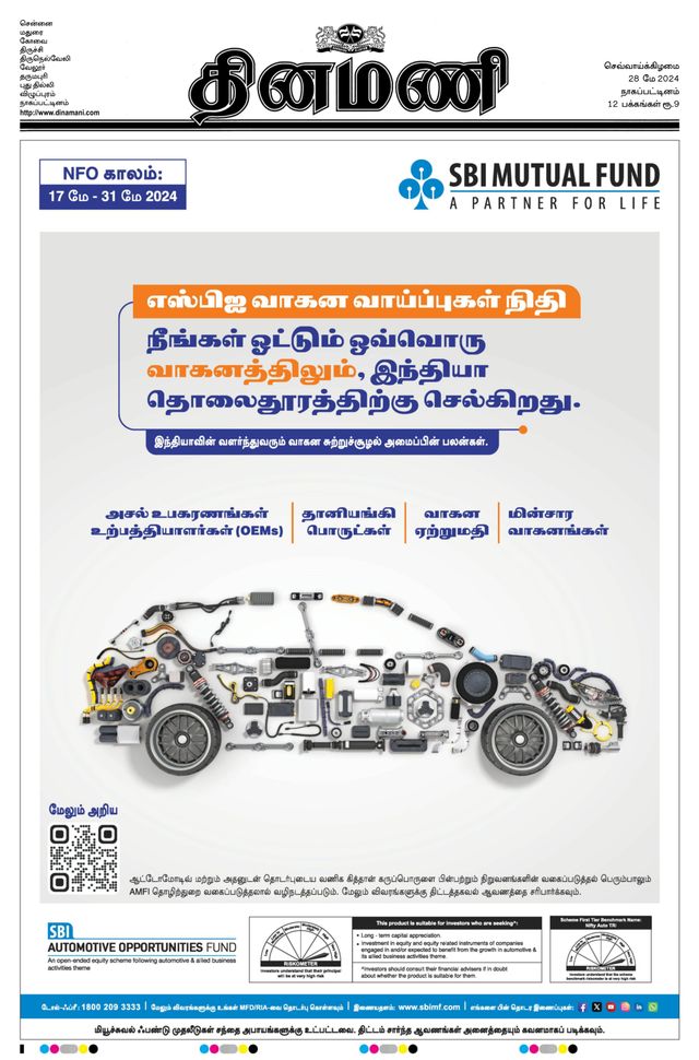 Dinamani Tiruvarur