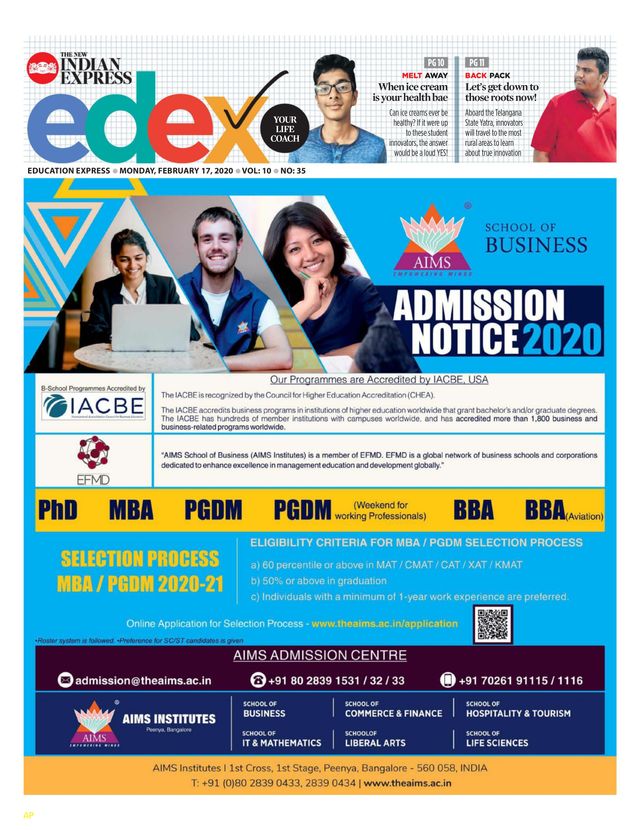 EDEX Telangana / Andhra Pradesh