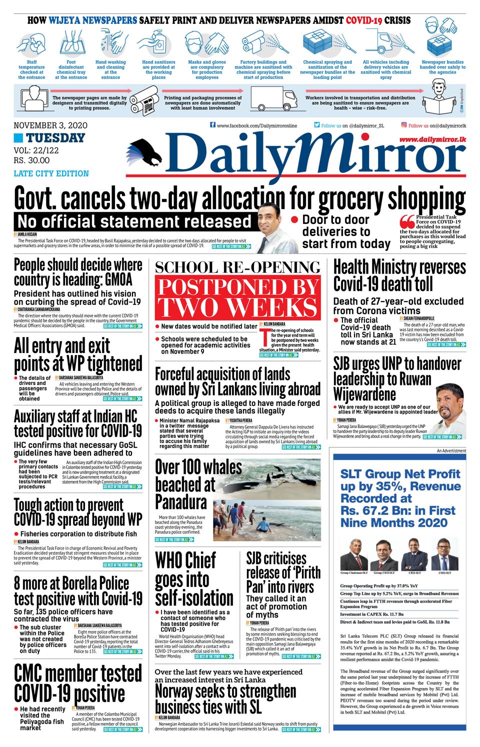 daily-mirror-sri-lanka-november-03-2020-newspaper