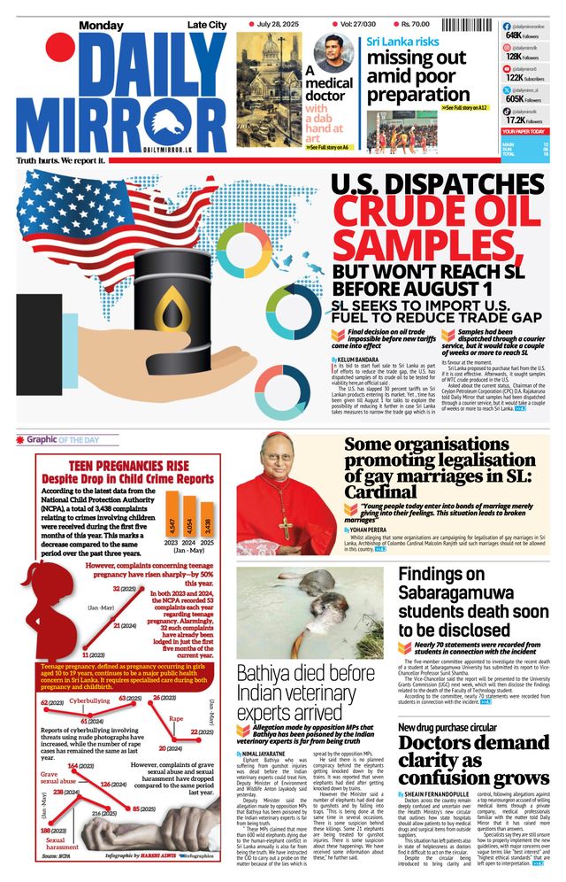 Daily Mirror - Sri Lanka