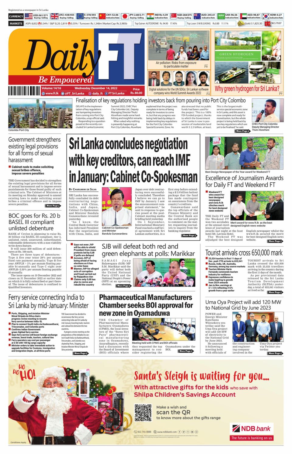 Daily Ft Epaper Daily FT-December 14, 2022 Newspaper - Get your Digital Subscription