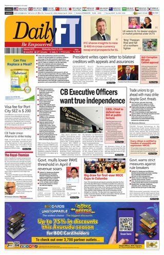 Daily FT - June 16, 2025 Daily FT Cover - June 16, 2025 Edition