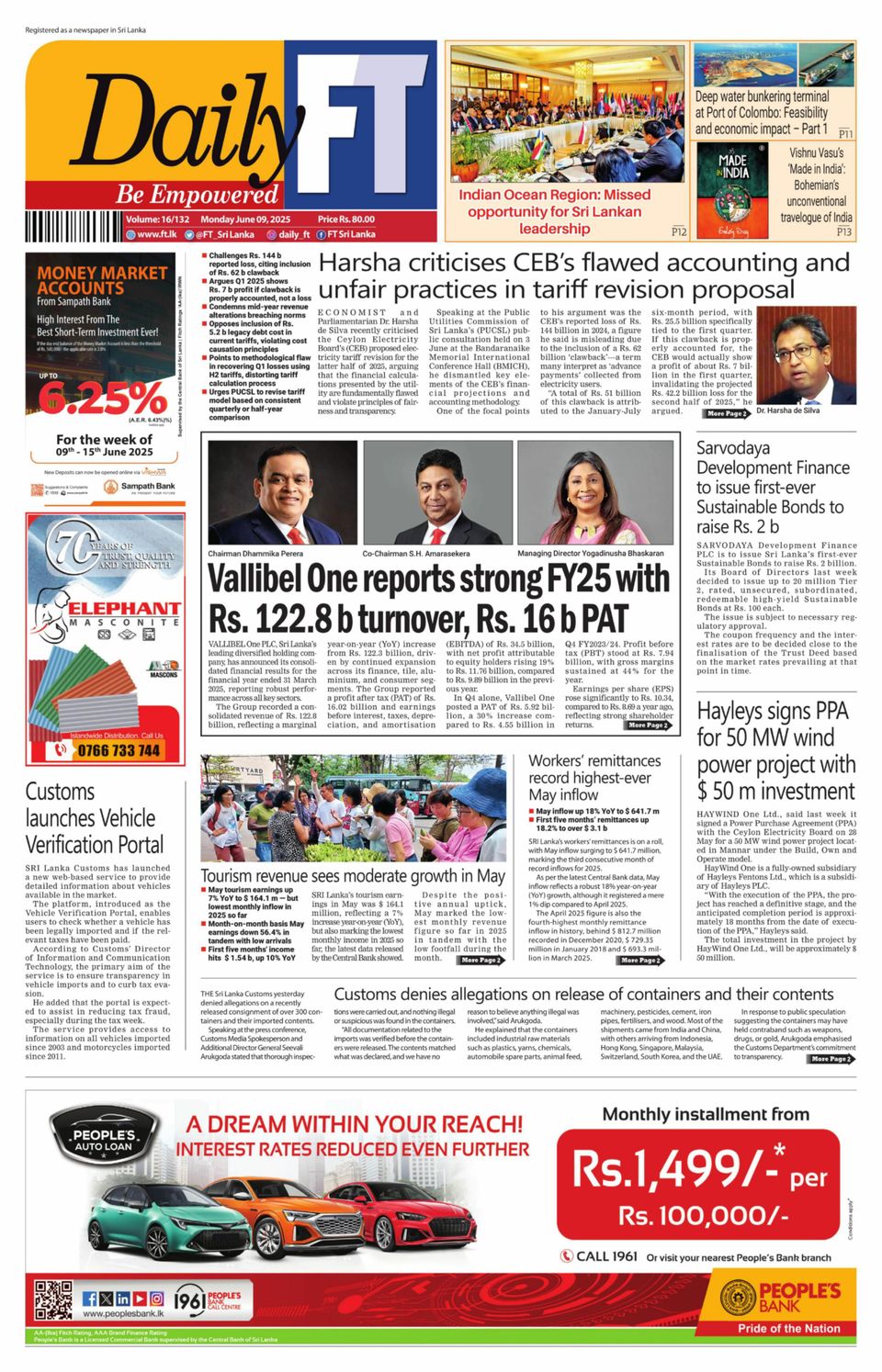 Ft Magazine Paper Get digital access to Daily FT - June 09, 2025 issue | Magzter.com