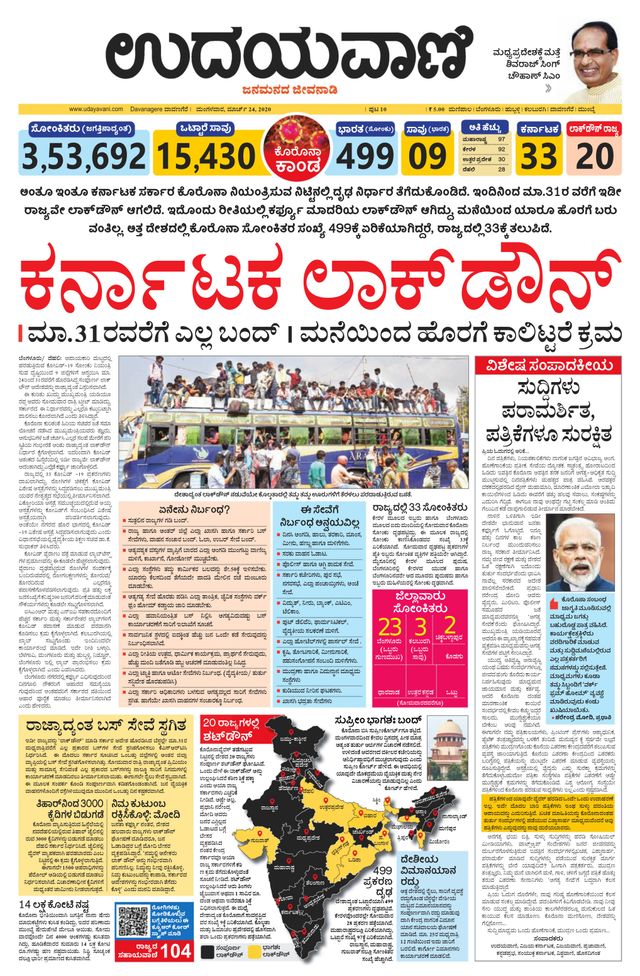 Udayavani Devanagere