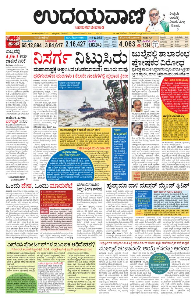 Udayavani Chickaballapur
