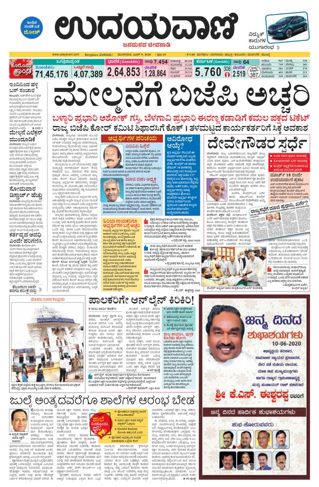 Udayavani Chickaballapur