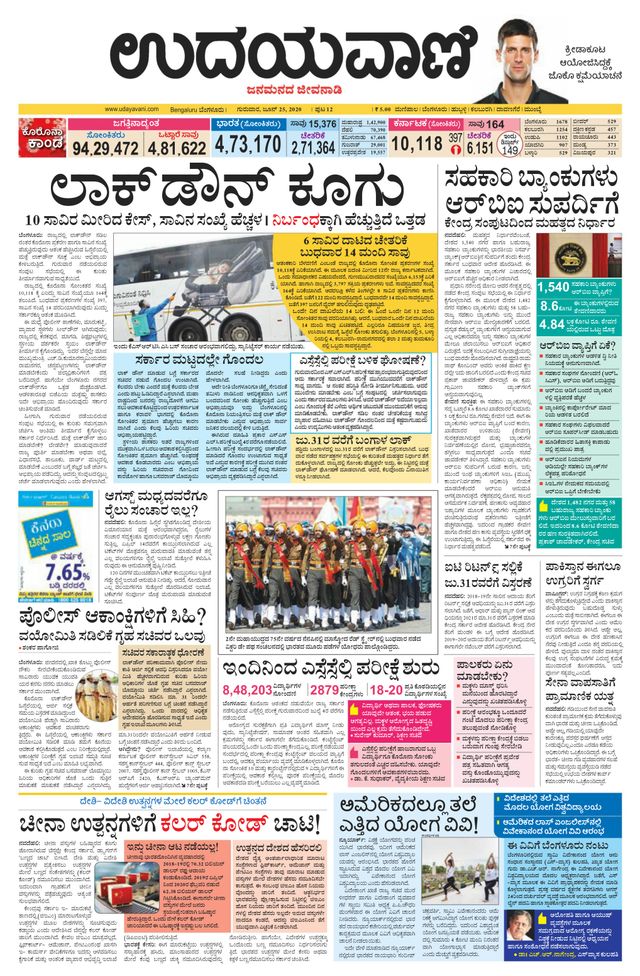 Udayavani Chickaballapur