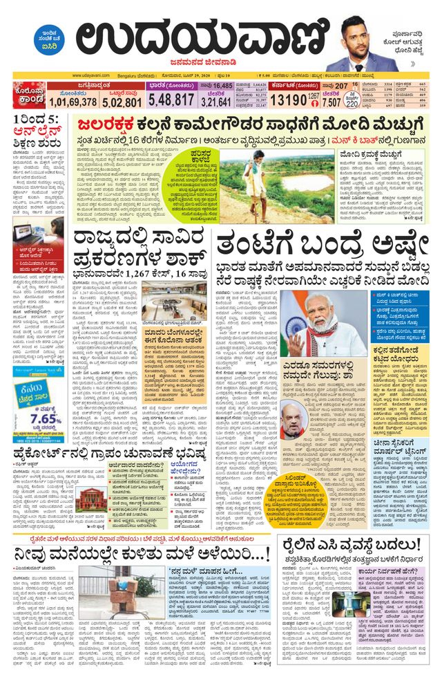 Udayavani Chickaballapur