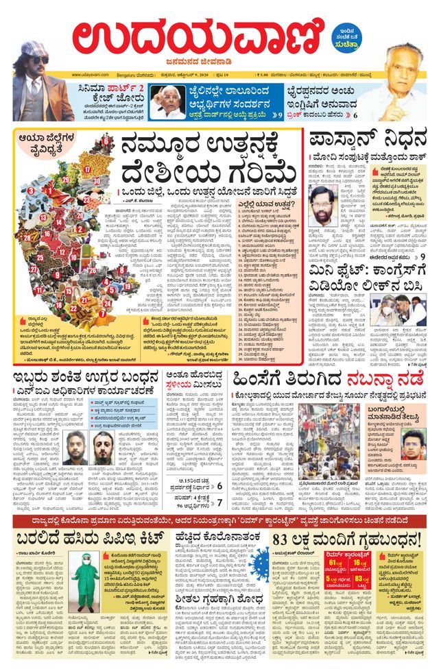 Udayavani Chickaballapur