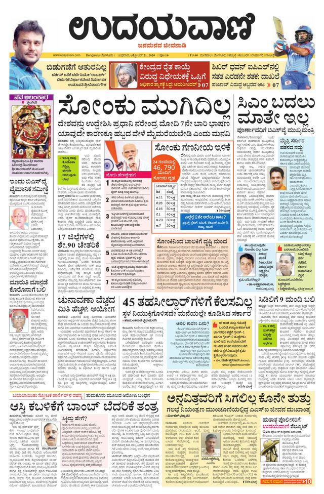 Udayavani Chickaballapur
