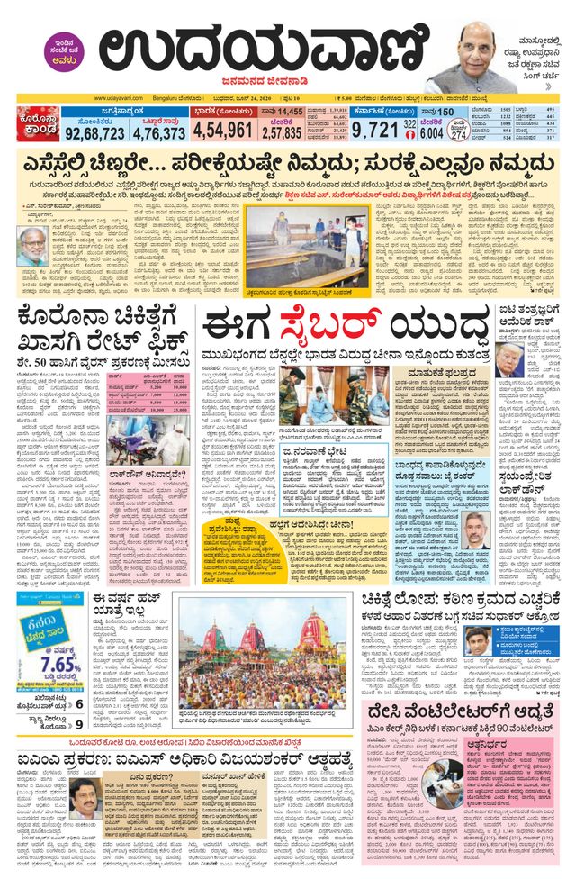 Udayavani Ramanagar
