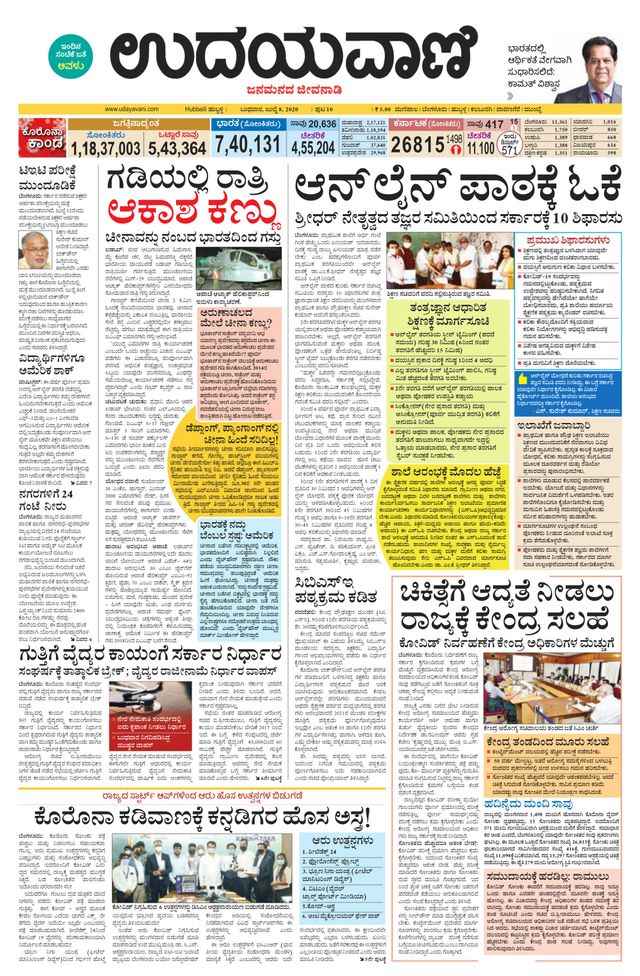 Udayavani Bagalkote