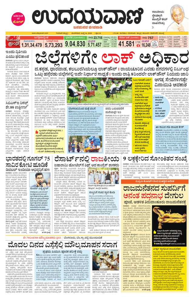 Udayavani Bagalkote