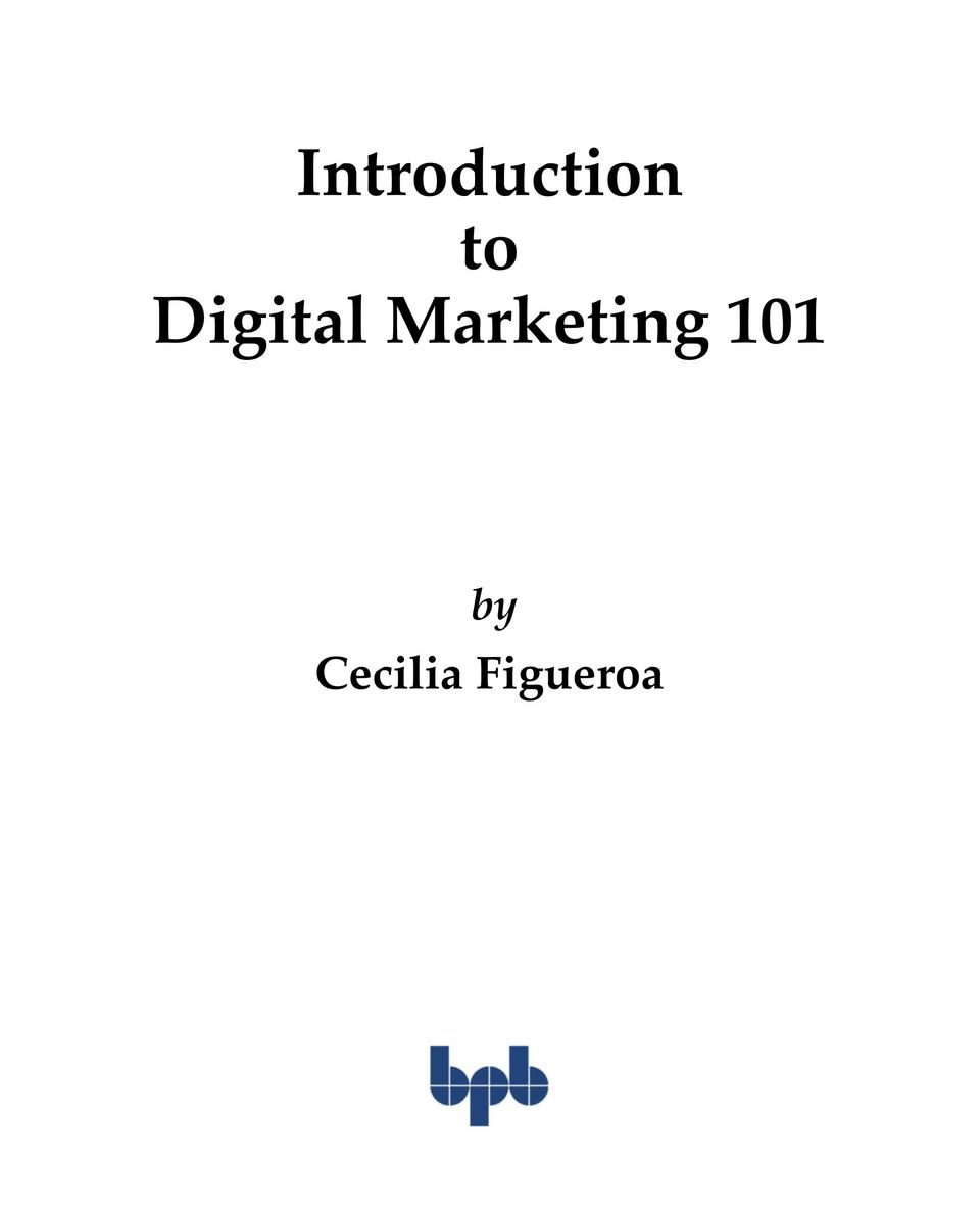 Introduction to Digital Marketing 101 Magazine