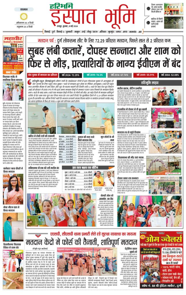 Haribhoomi Raipur Ispat Bhumi