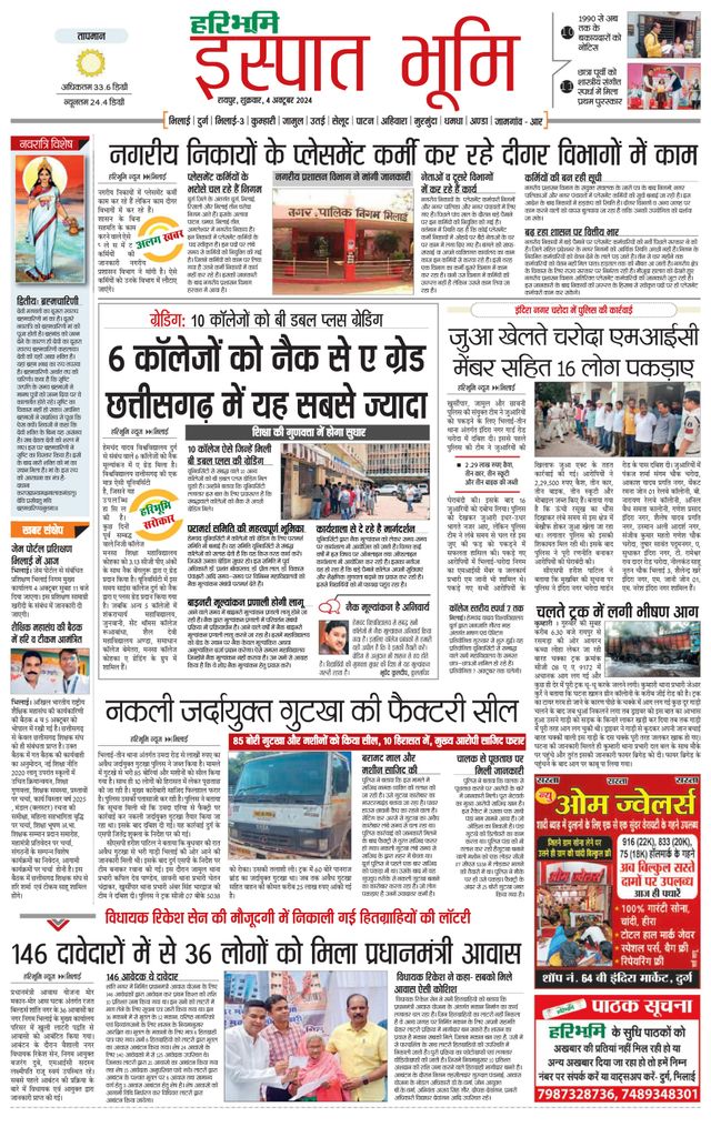 Haribhoomi Raipur Ispat Bhumi