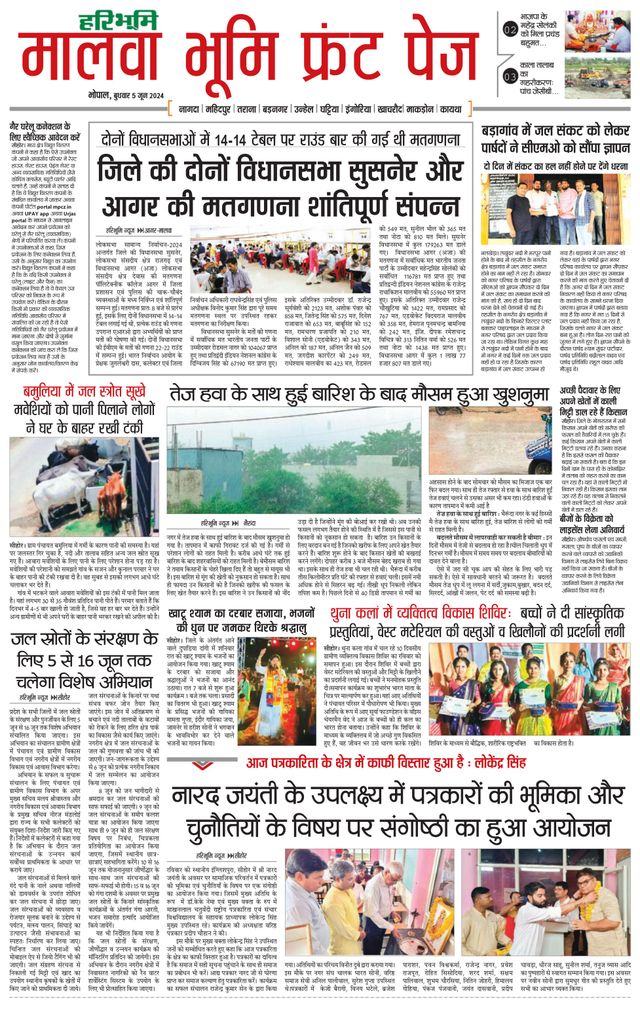 Haribhoomi Bhopal Malwa Bhumi