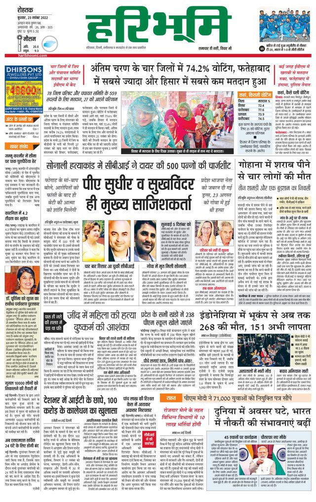 Haribhoomi Rohtak