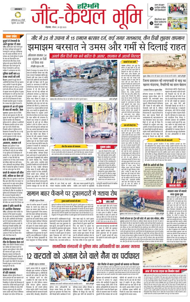 Haribhoomi Rohtak Jind