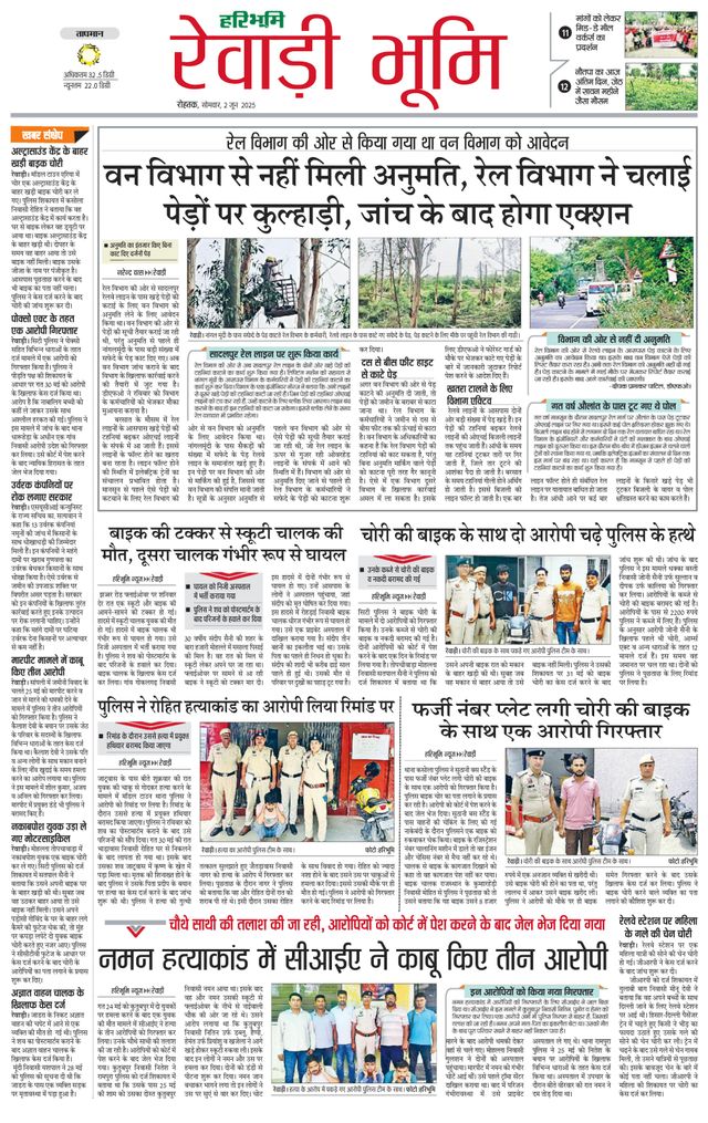 Haribhoomi Rohtak Riwadi