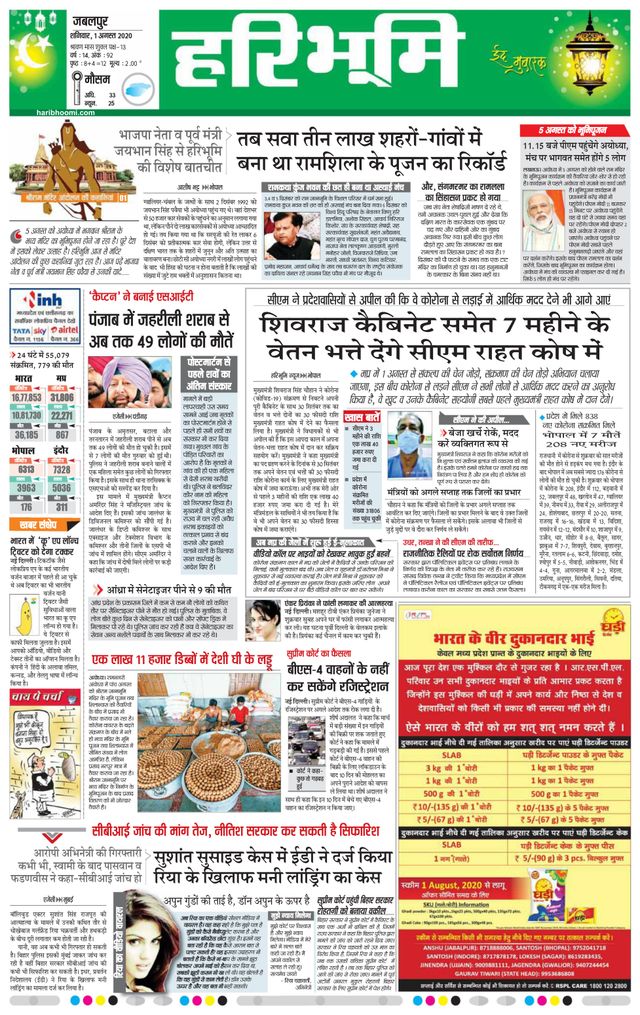 Haribhoomi Jabalpur