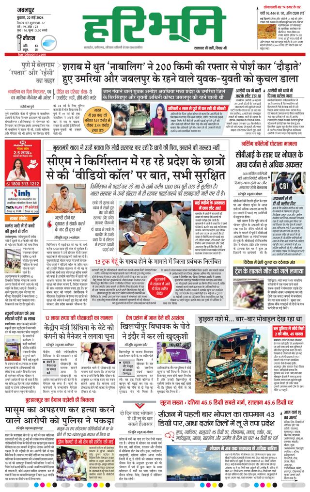 Haribhoomi Jabalpur