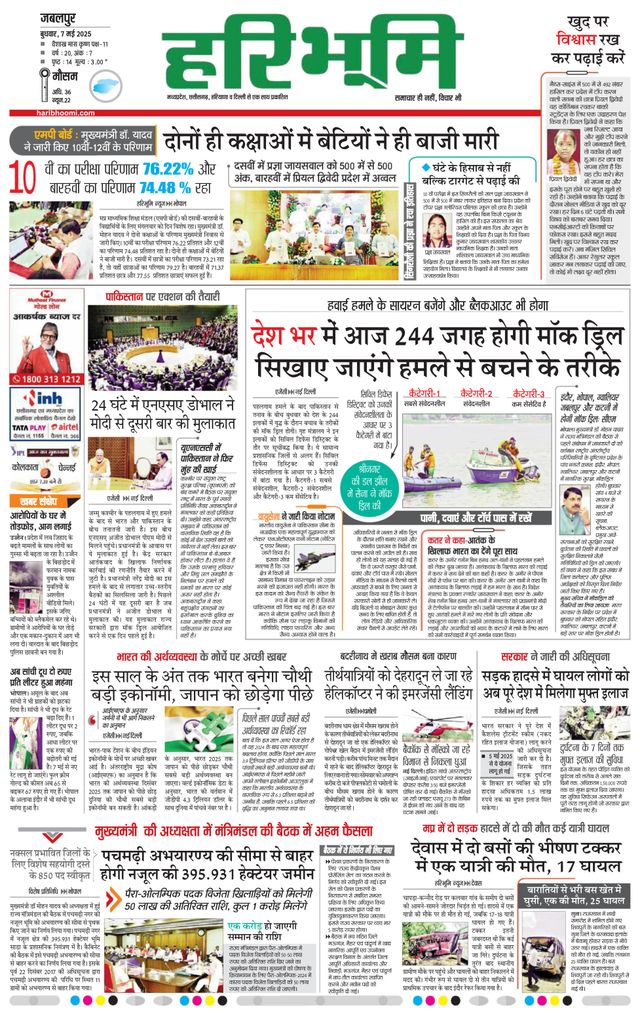 Haribhoomi Jabalpur