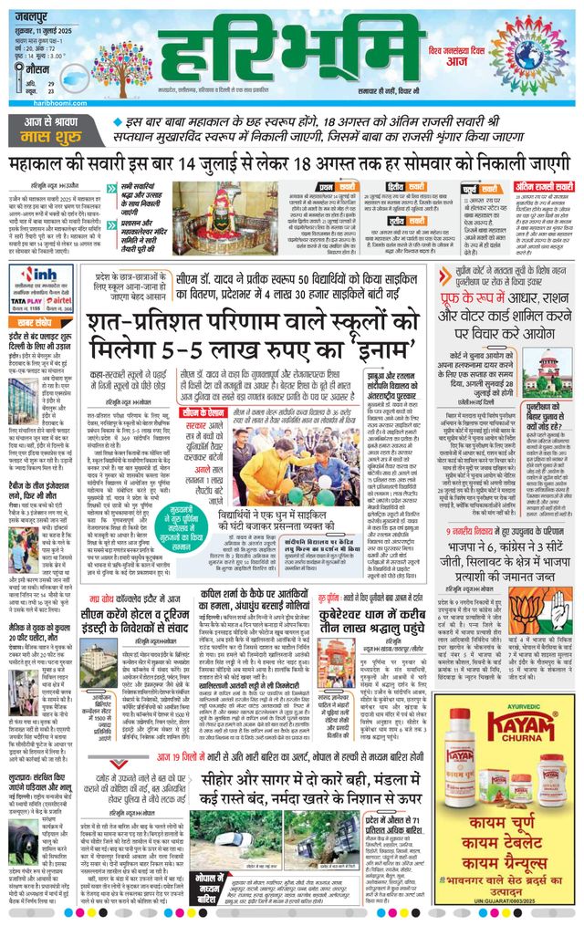 Haribhoomi Jabalpur
