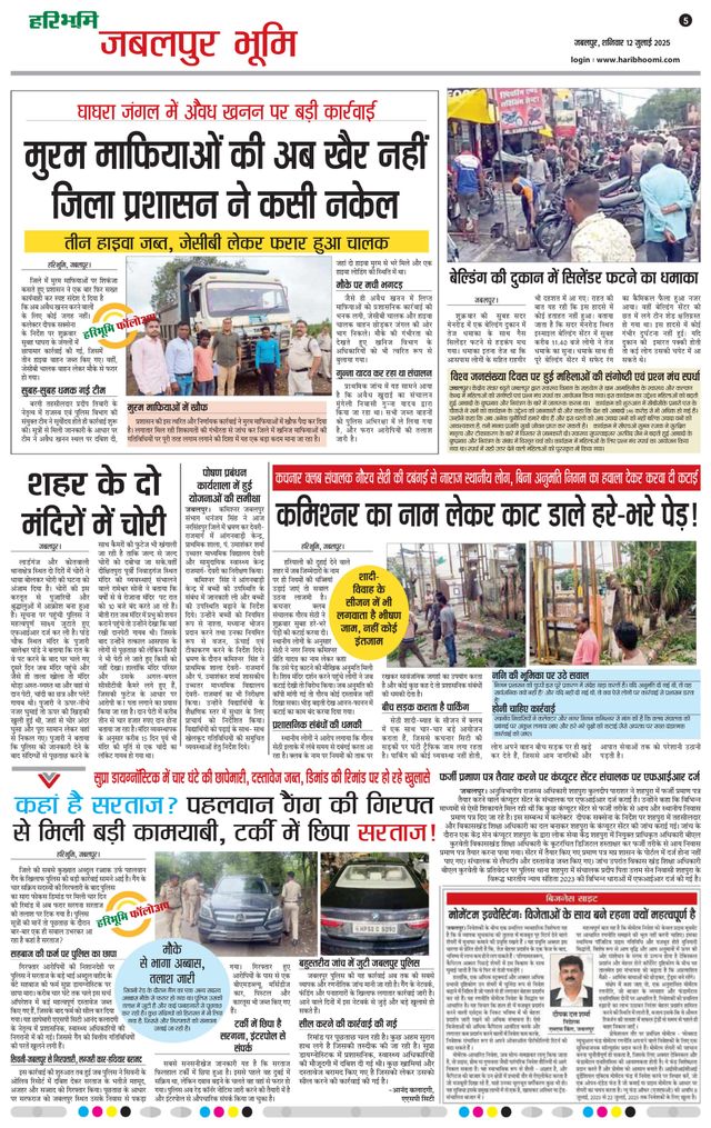 Haribhoomi Jabalpur