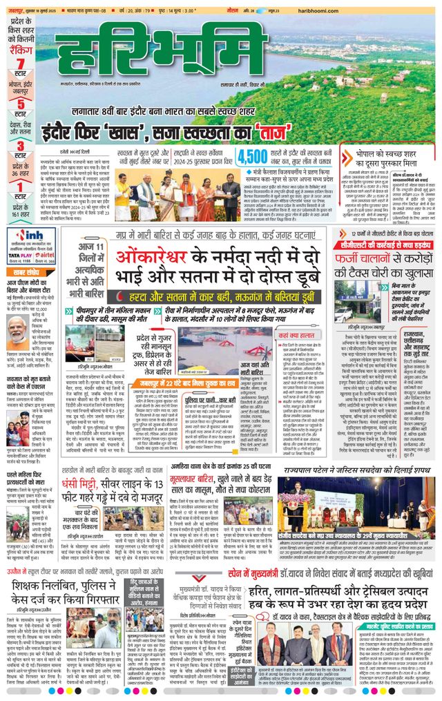 Haribhoomi Jabalpur