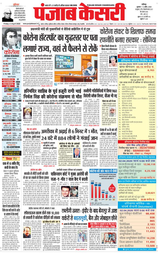 Punjab Kesari Chandigarh