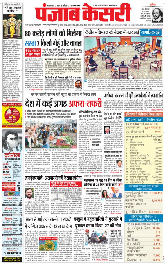 Punjab Kesari Ambala