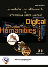 Journal of Advanced Research in Humanities and Social Science - Volume 1 - 2014