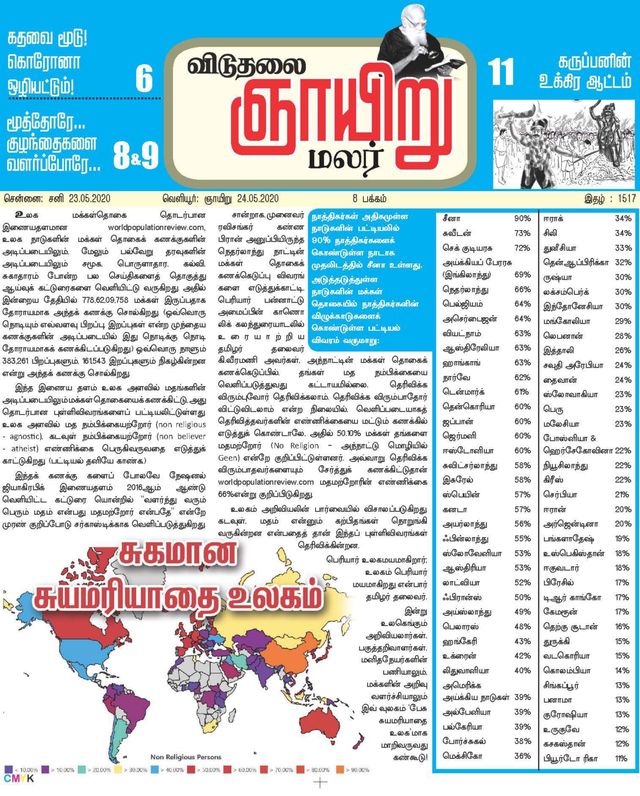 Viduthalai Sunday Malar