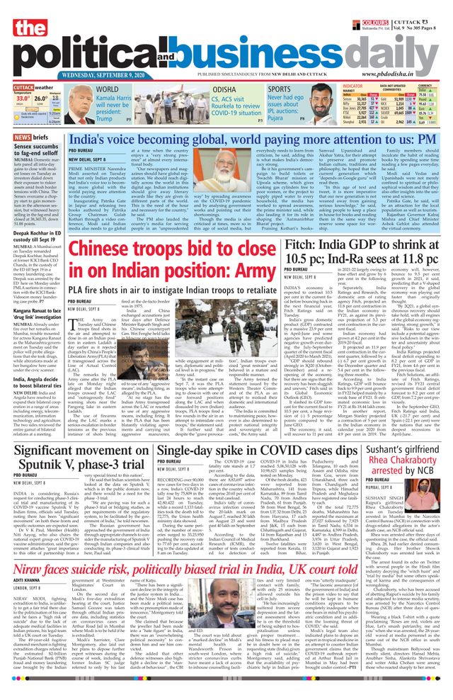 The Political and Business Daily