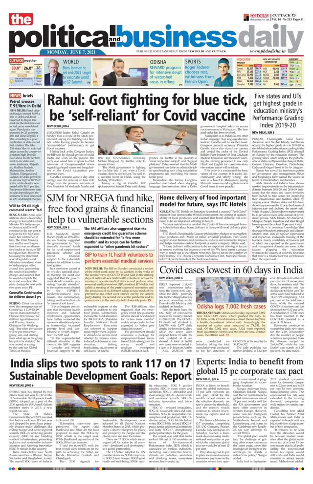 The Political and Business Daily