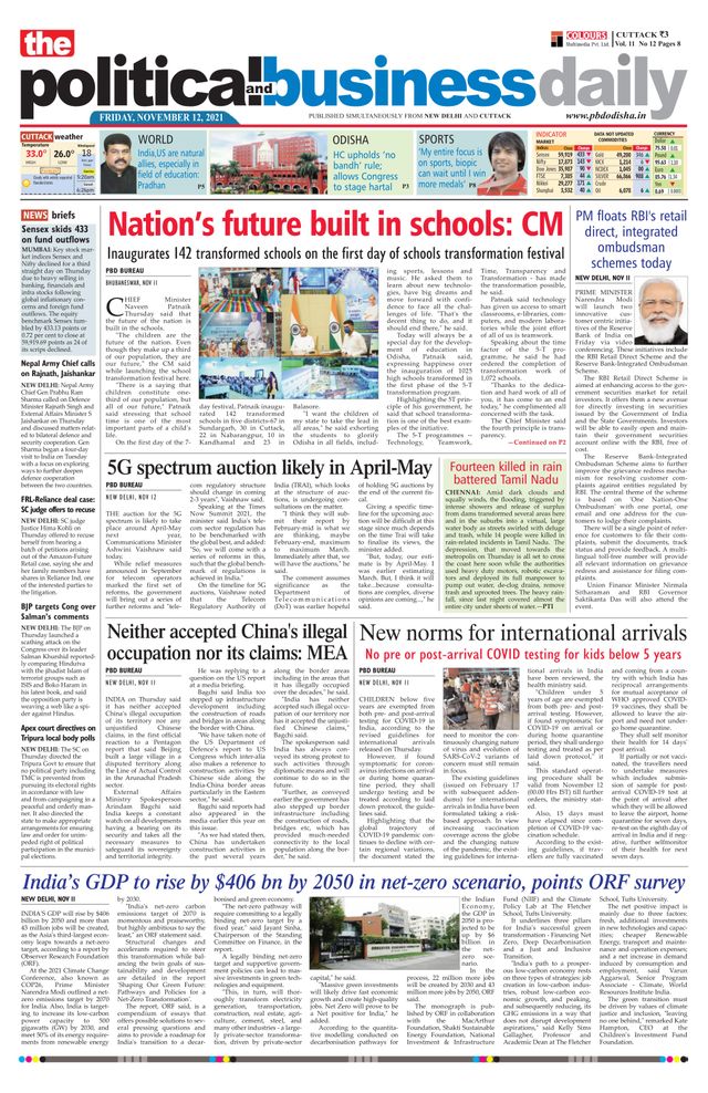 The Political and Business Daily