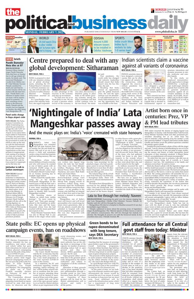 The Political and Business Daily