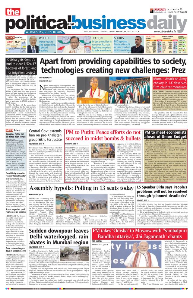 The Political and Business Daily