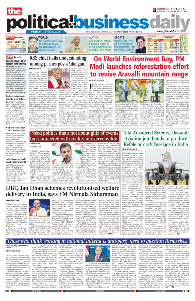 The Political and Business Daily