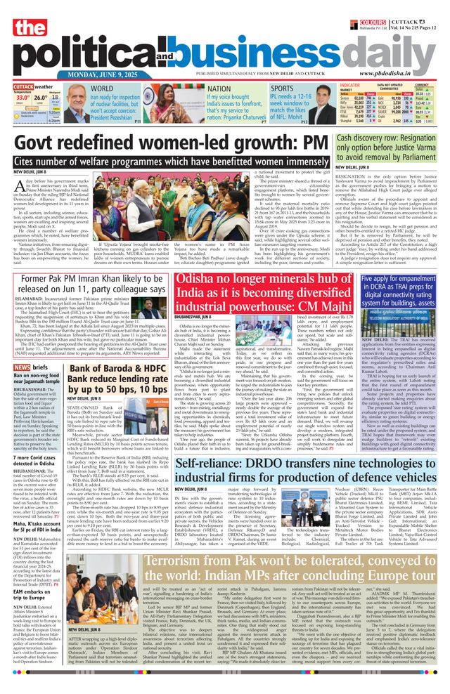 The Political and Business Daily