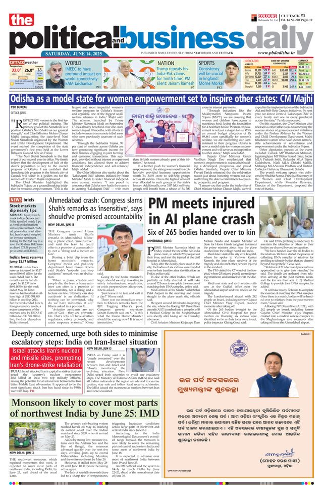 The Political and Business Daily